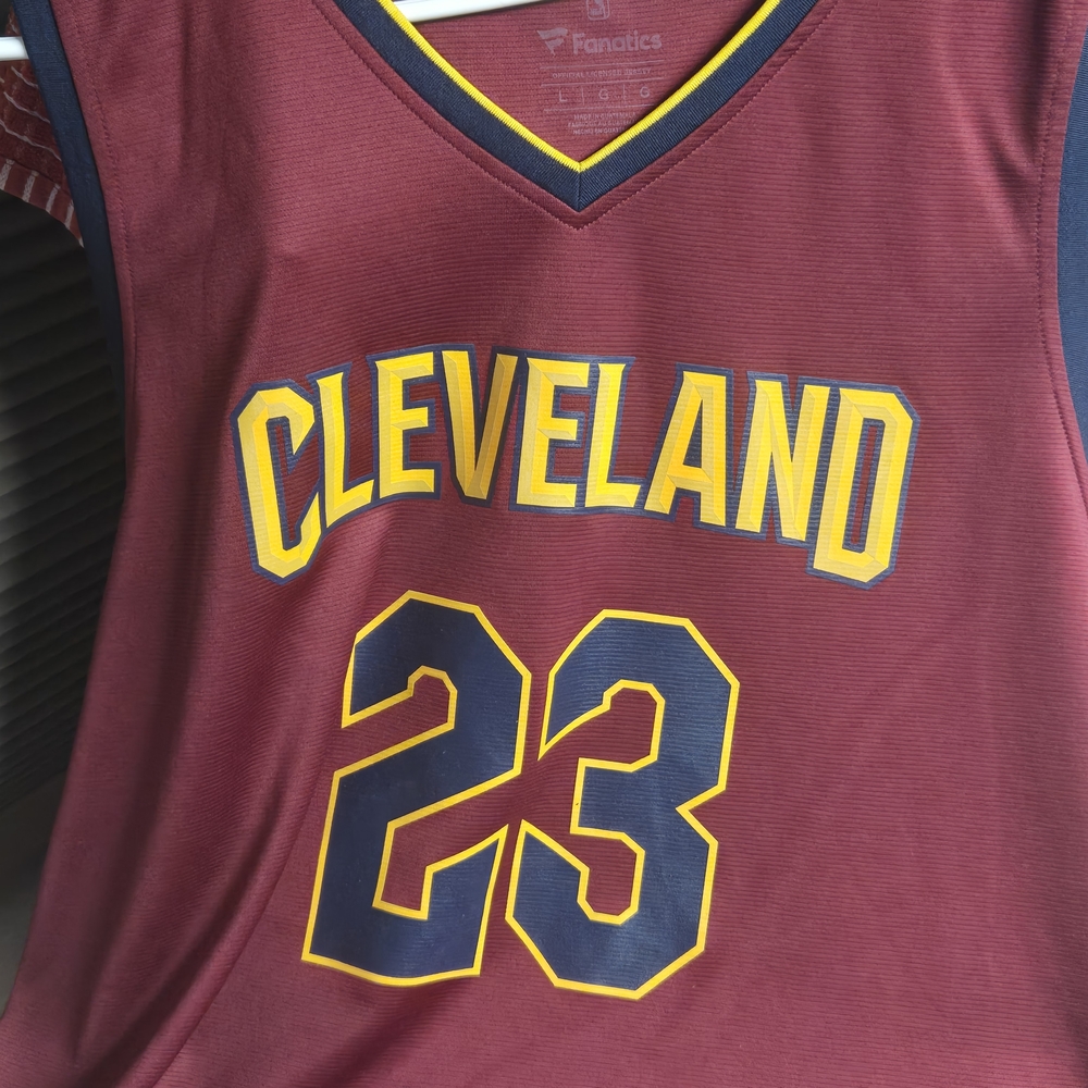 LeBron James Cleveland Cavaliers Fanatics Authentics Jersey  Large Used